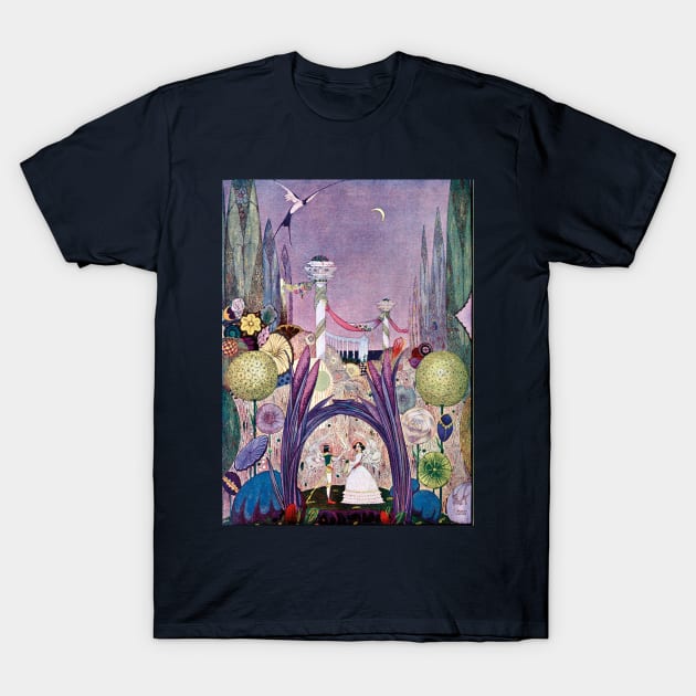 Thumbelina - Harry Clarke T-Shirt by forgottenbeauty